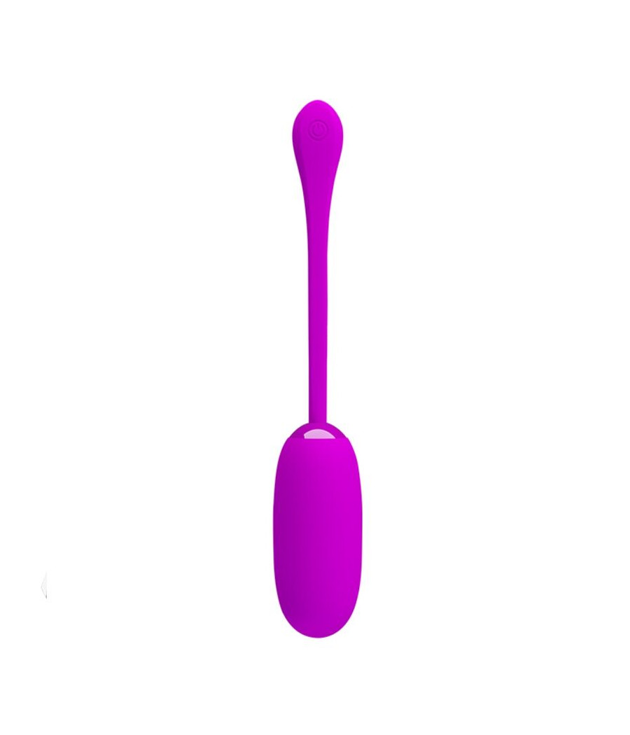 PRETTY LOVE - JULIUS WATERPROOF-RECHARGEABLE VIBRATING EGG PURPLE