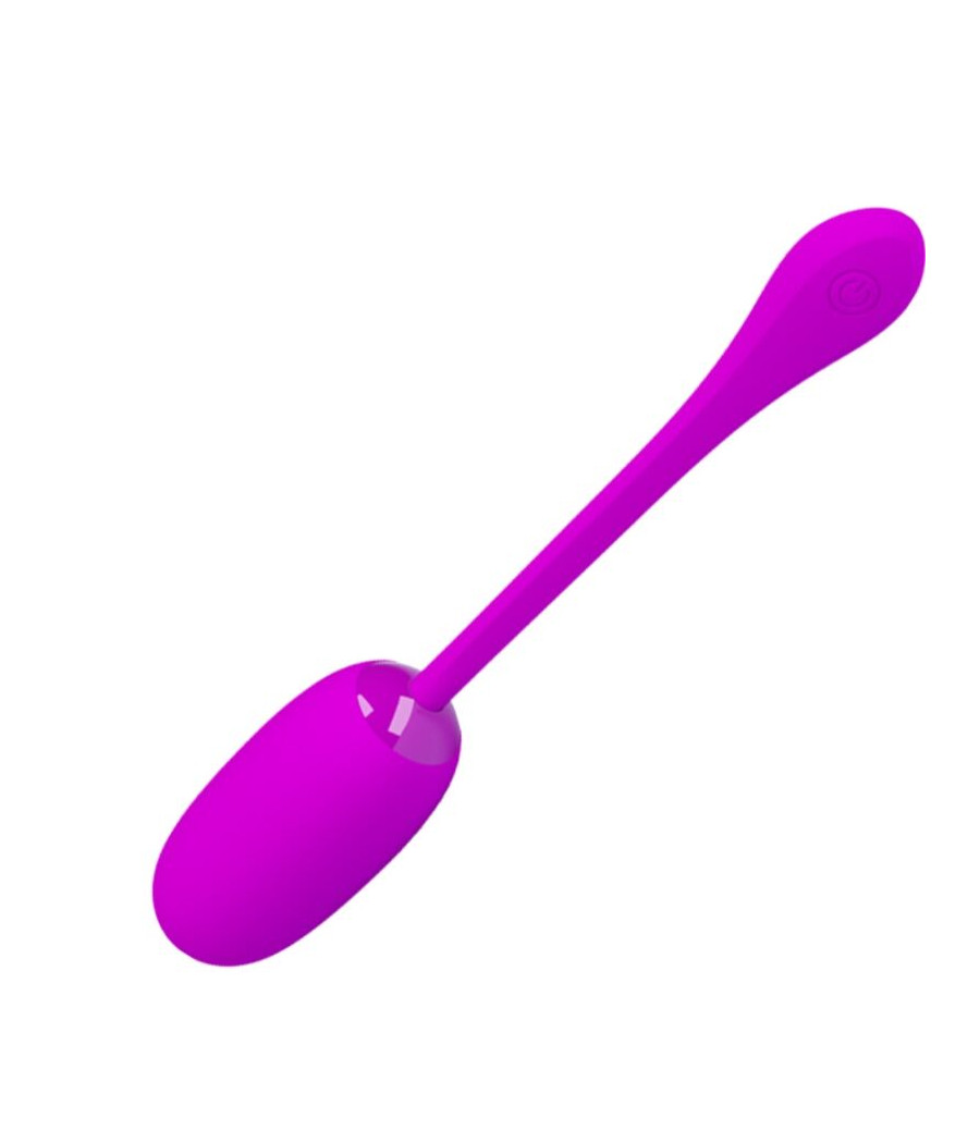 PRETTY LOVE - JULIUS WATERPROOF-RECHARGEABLE VIBRATING EGG PURPLE