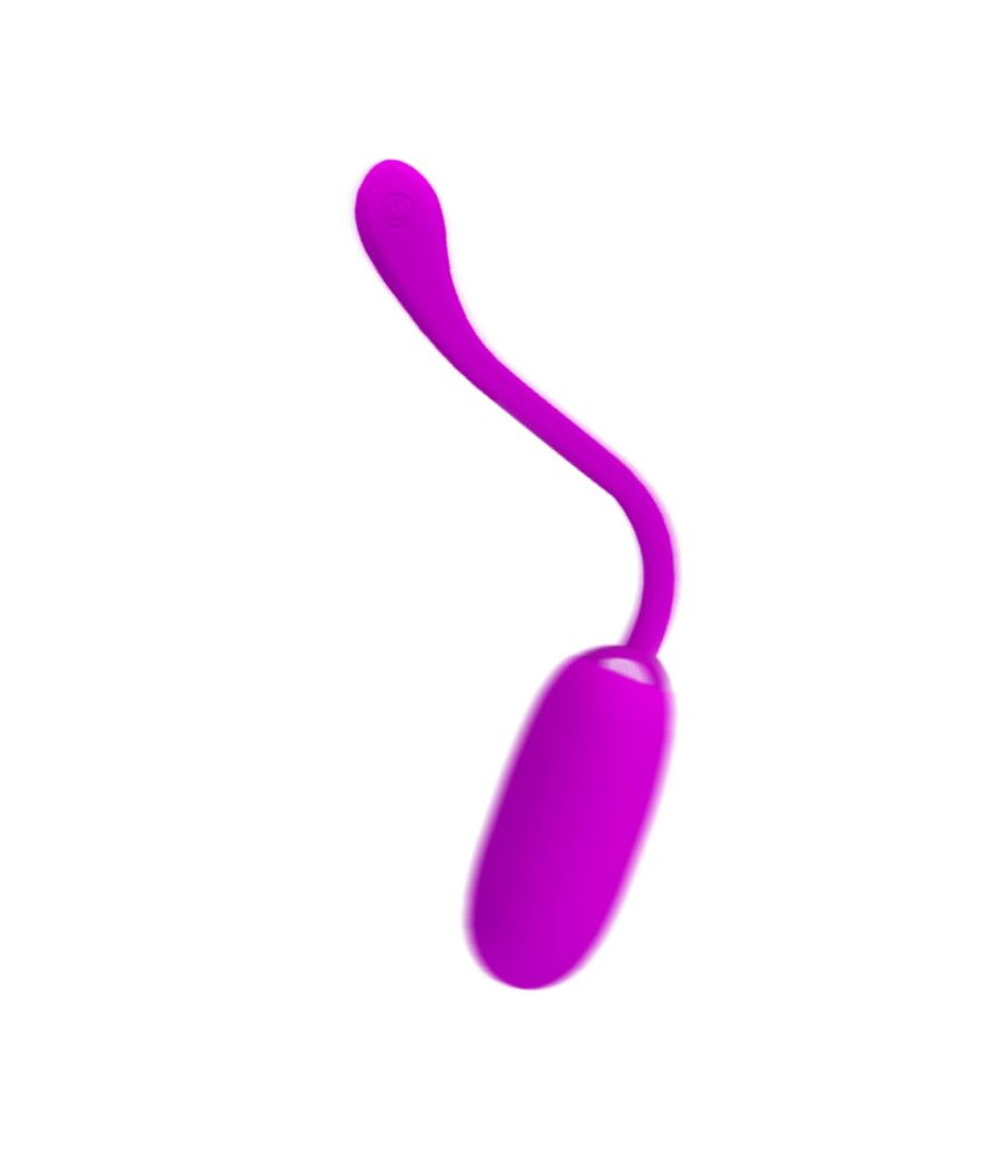 PRETTY LOVE - OVO VIBRANTE RECARREGVEL IMPERMEVEL JULIUS ROXO