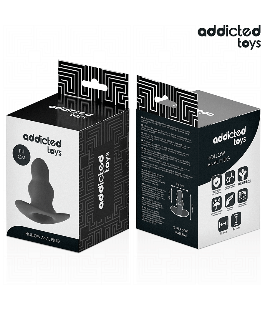 ADDICTED TOYS - PLUG ANAL CREUX TAILLE L 11,1 CM