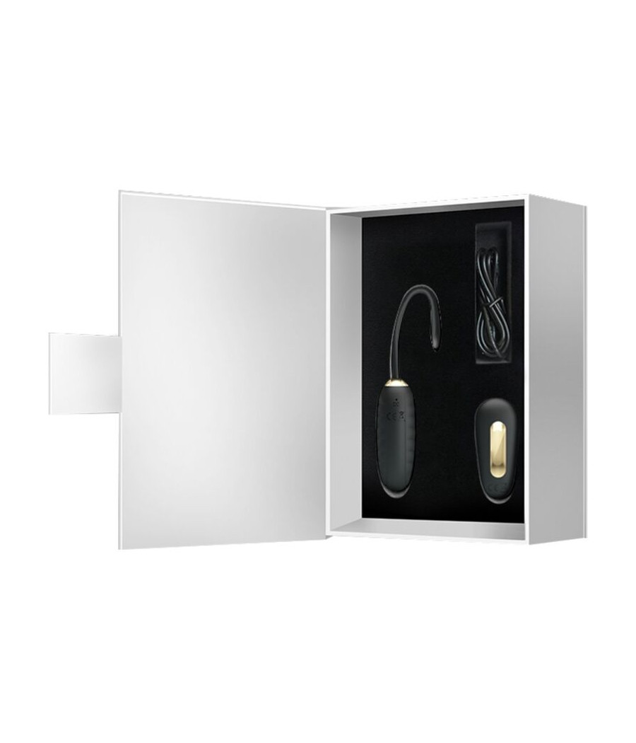PRETTY LOVE - DOREEN HUEVO VIBRADOR DE LUJO RECARGABLE NEGRO CONTROL REMOTO