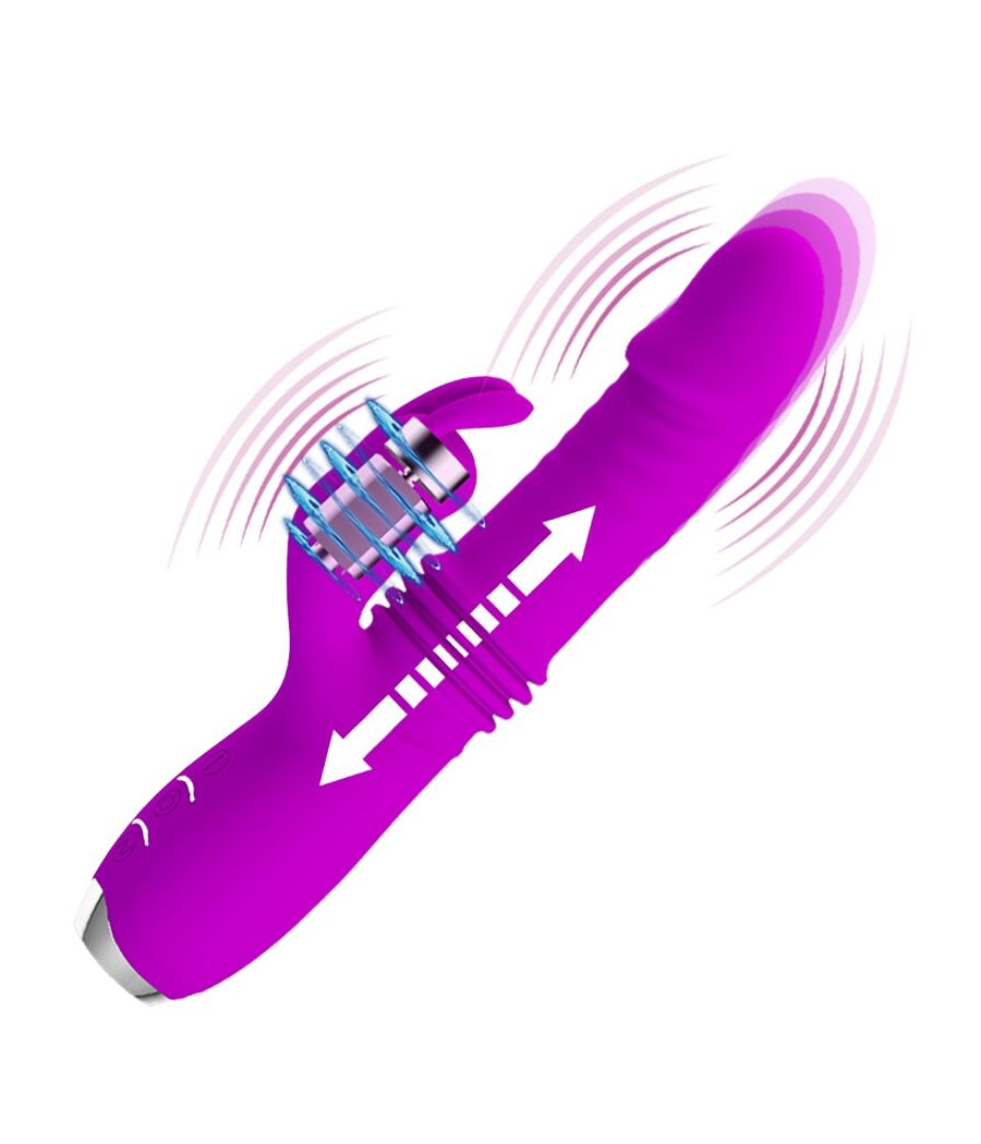 PRETTY LOVE - VIBRATEUR LAPIN RECHARGEABLE DOROTHY VIOLET