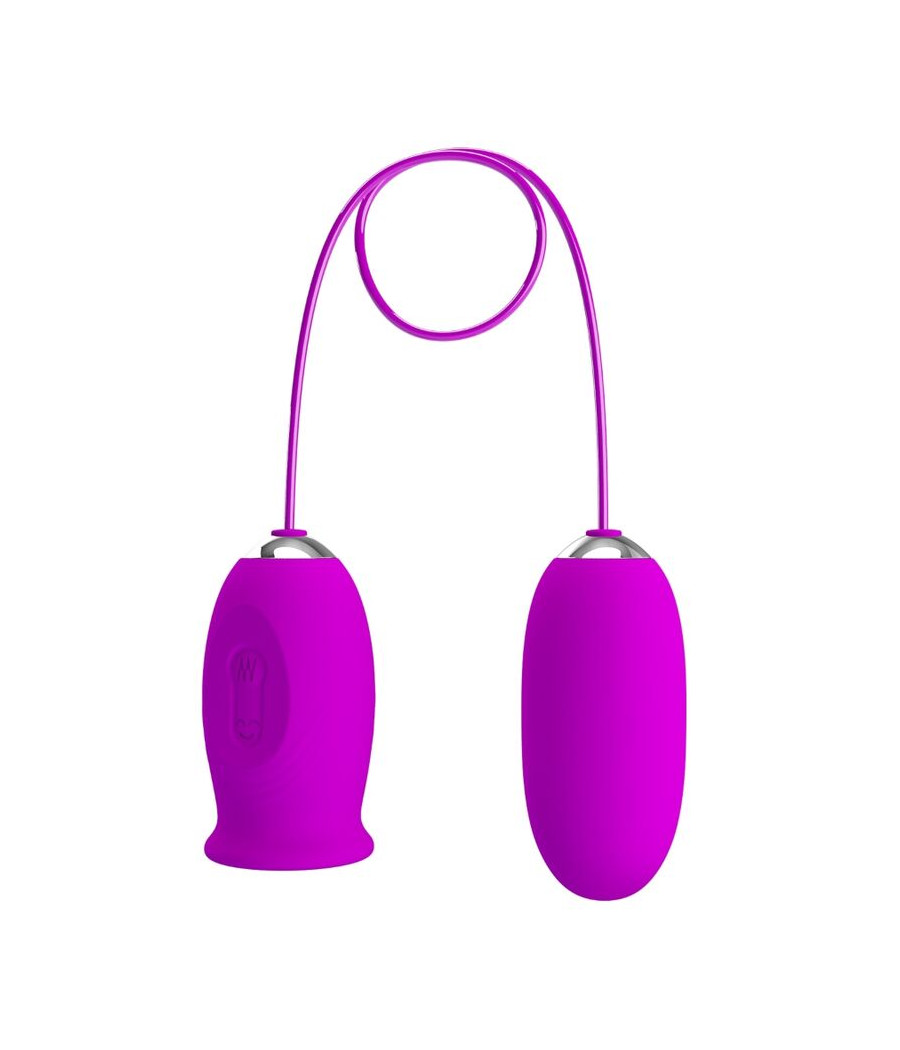 PRETTY LOVE - VIBRATEUR RECHARGEABLE DAISY DUAL EGG VIOLET