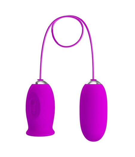 PRETTY LOVE - DAISY DUAL EGG WIEDERAUFLADBARER VIBRATOR LILA