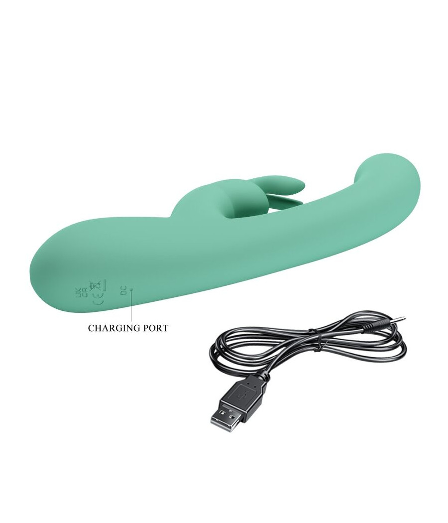 PRETTY LOVE - VIBRATORE LAMAR RABBIT E PUNTO G VERDE