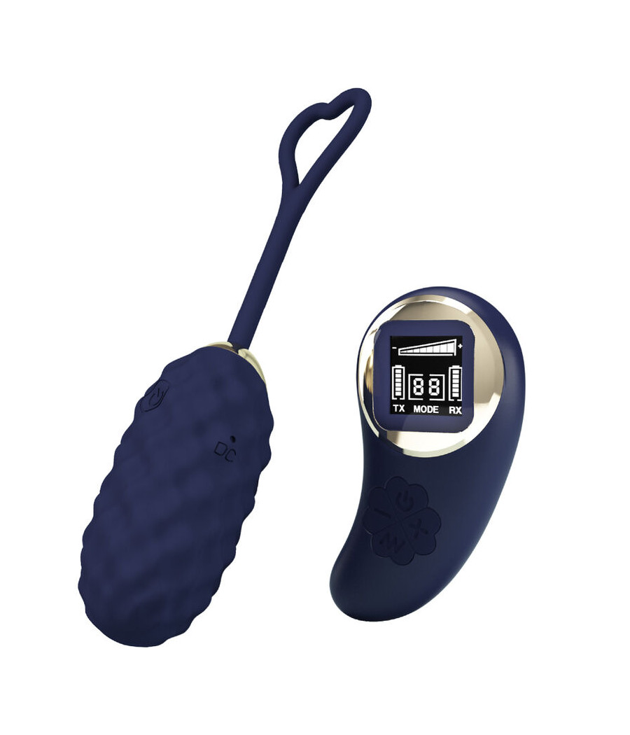 PRETTY LOVE - OVO VIBRATÓRIO DE CONTROLE REMOTO VIVIAN BLUE