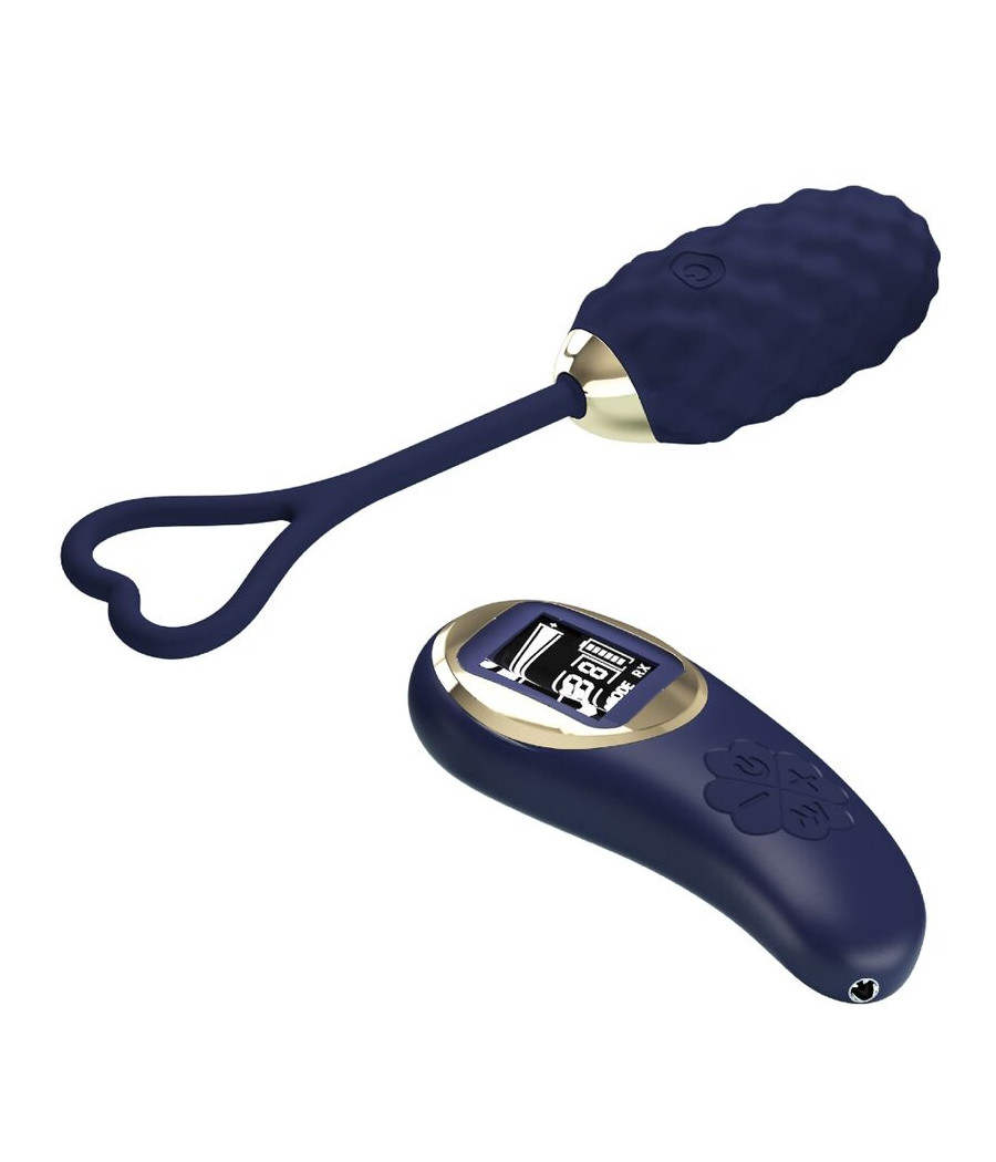 PRETTY LOVE - OVO VIBRATÓRIO DE CONTROLE REMOTO VIVIAN BLUE