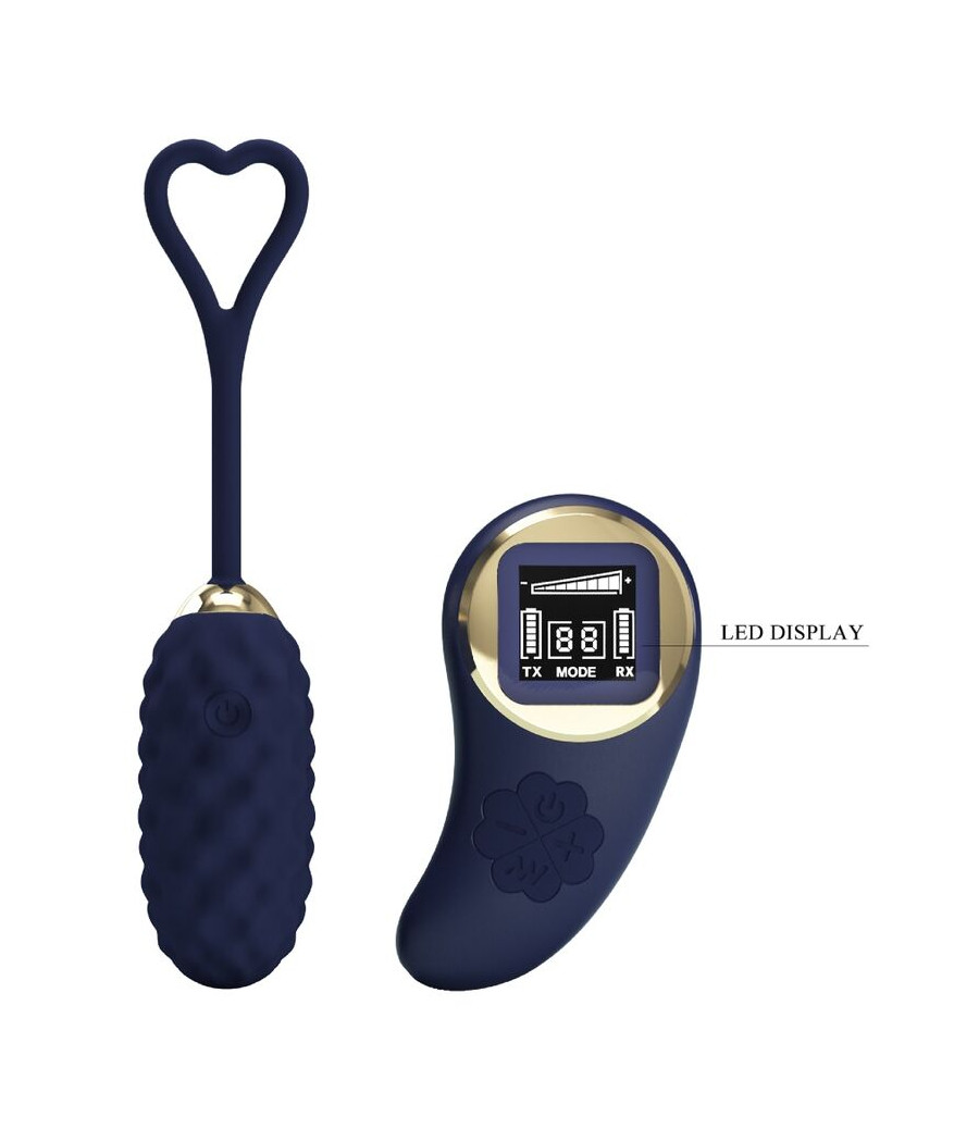 PRETTY LOVE - VIVIAN HUEVO VIBRADOR CONTROL REMOTO AZUL