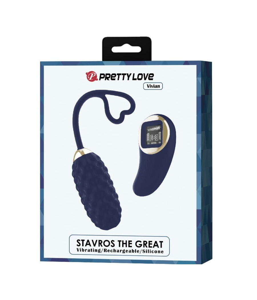PRETTY LOVE - VIVIAN BLUE REMOTE CONTROL VIBRATING EGG