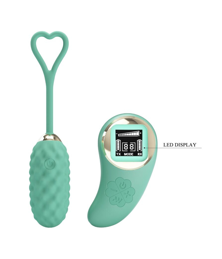 PRETTY LOVE - OVO VIBRATÓRIO DE CONTROLE REMOTO VIVIAN GREEN