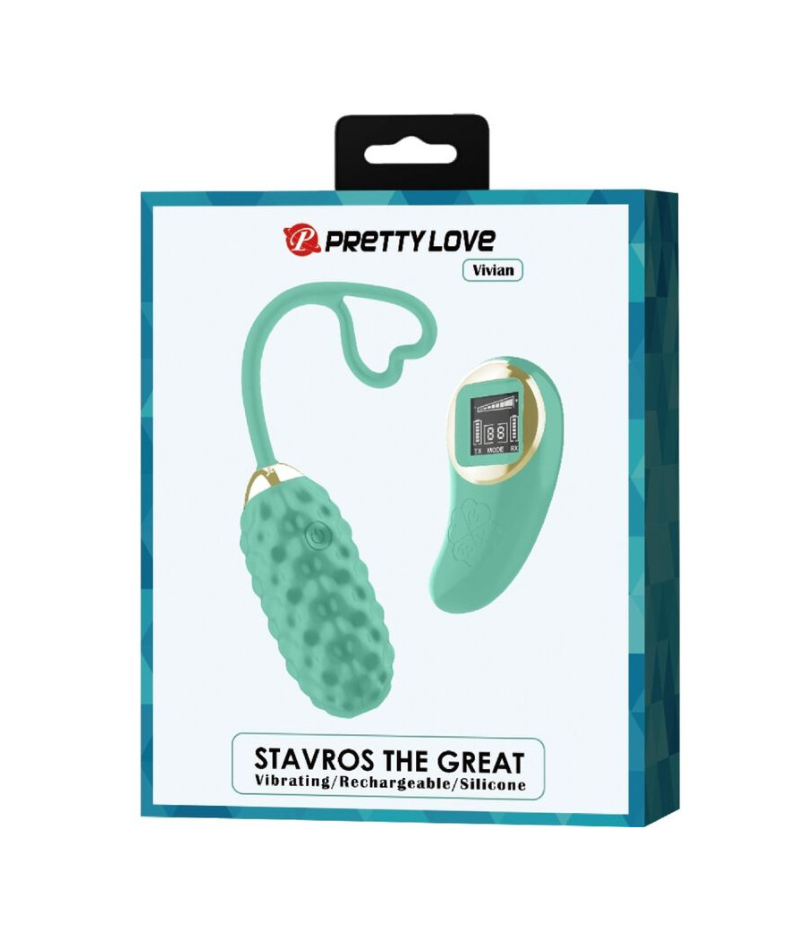 PRETTY LOVE - VIVIAN GREEN VIBRIERENDES EI MIT FERNBEDIENUNG