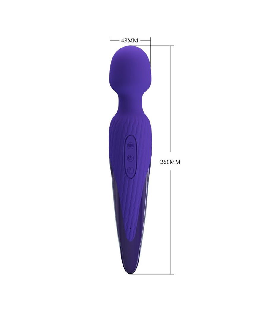 PRETTY LOVE - ANTONY YOUTH VIBRADOR WAND EFECTO CALOR VIOLETA