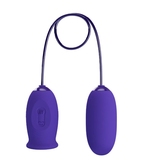 PRETTY LOVE - ESTIMULADOR VIBRADOR RECARREGVEL DAISY YOUTH VIOLET