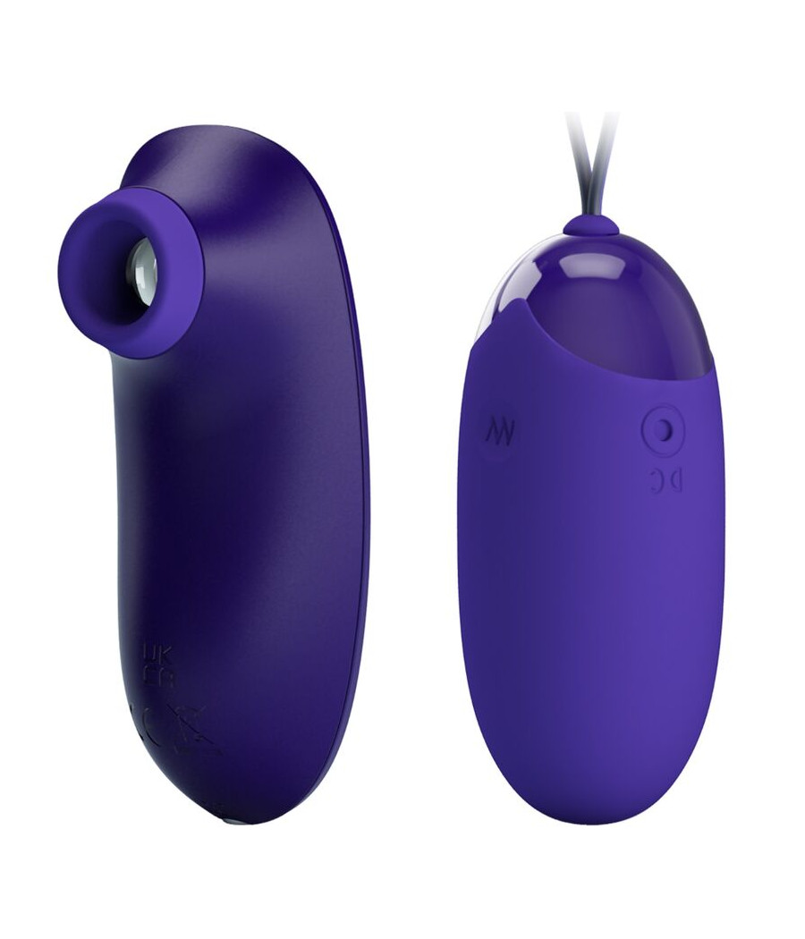 PRETTY LOVE - STIMULATEUR ET OEUF PORTABLE
