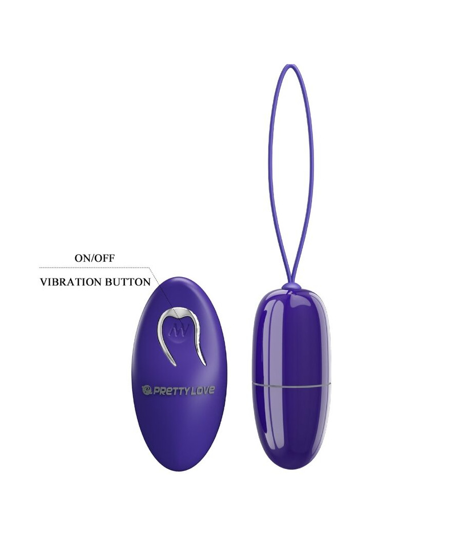 PRETTY LOVE - SELKIE YOUTH MINI OVO VIBRATÓRIO VIOLETA CONTROLE REMOTO