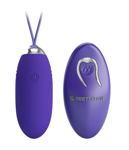 PRETTY LOVE - JENNY YOUTH HUEVO VIBRADOR CONTROL REMOTO VIOLETA