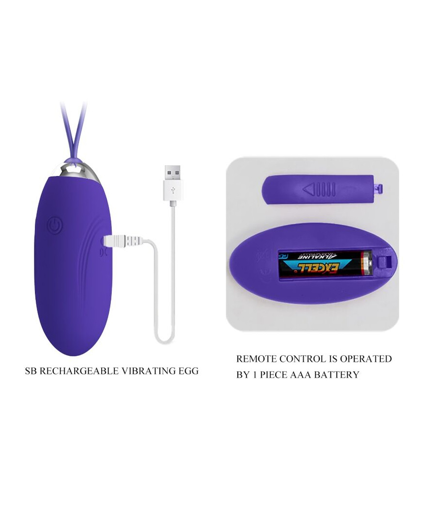 PRETTY LOVE - JENNY YOUTH VERLETZT EGG FERNBEDIENUNG VIOLETT