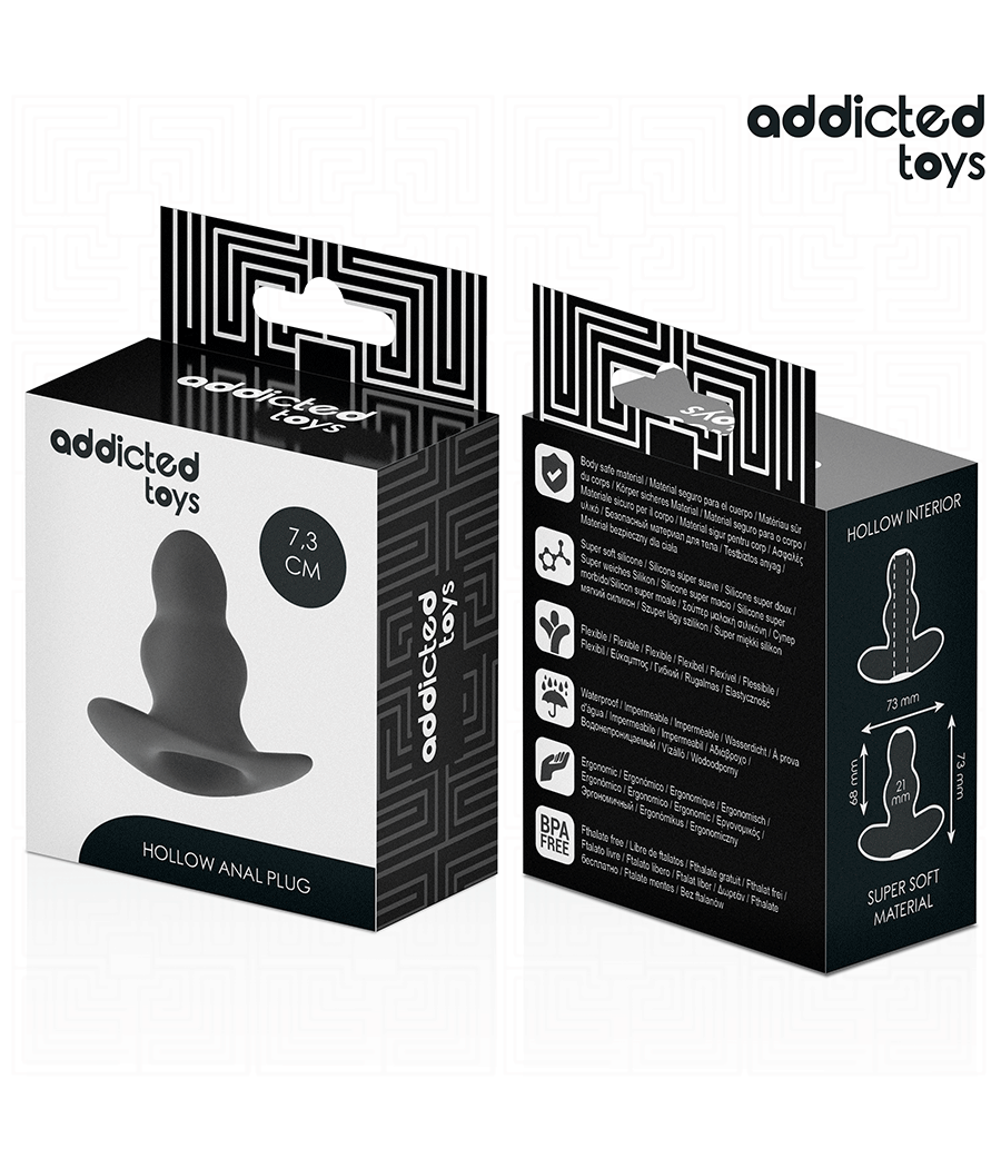ADDICTED TOYS - PLUG ANAL OCO TAMANHO S 7,3 CM
