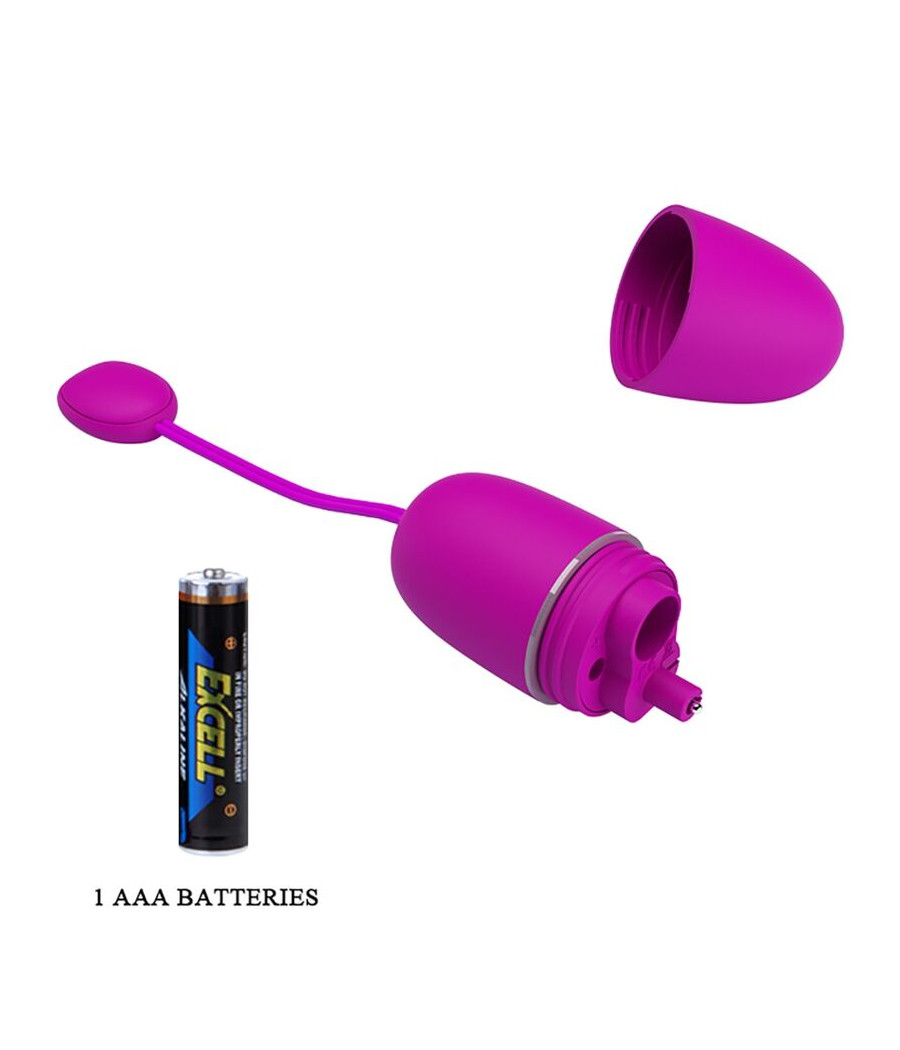 PRETTY LOVE - NYMPH VIBRATING EGG APP CONTROLLED PURPLE
