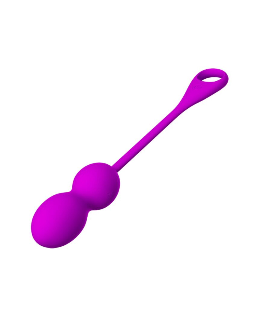 PRETTY LOVE - BOLAS VIBRADORAS RECARREGVEIS ELVIRA ROXO