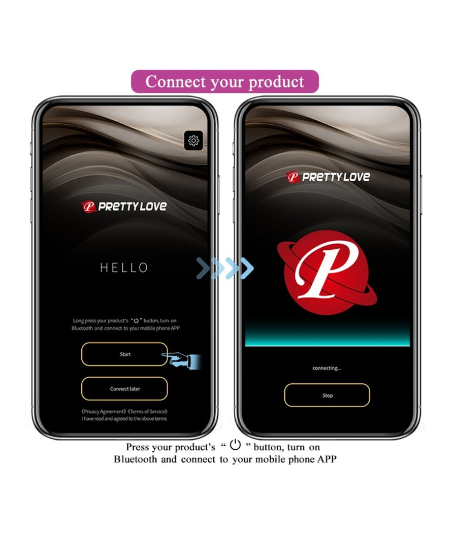 PRETTY LOVE - BOLAS VIBRADORAS RECARREGVEIS ELVIRA ROXO