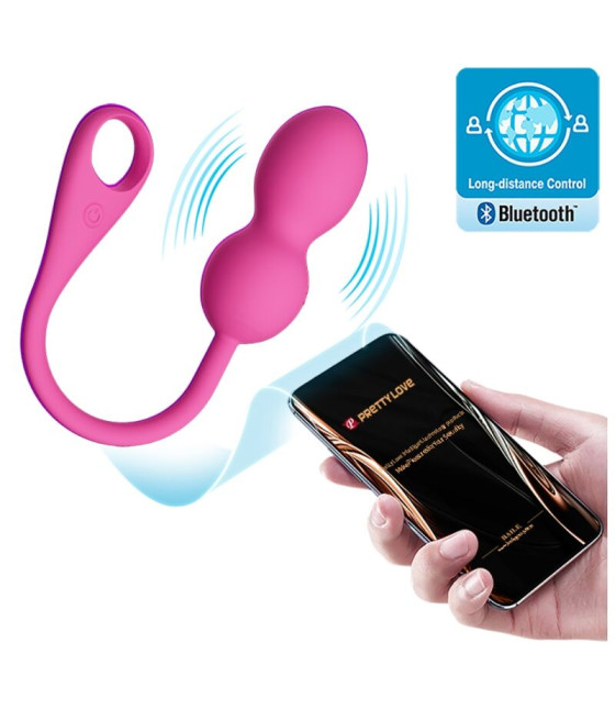 PRETTY LOVE - ELVIRA PINK RECHARGEABLE VIBRATING BALLS