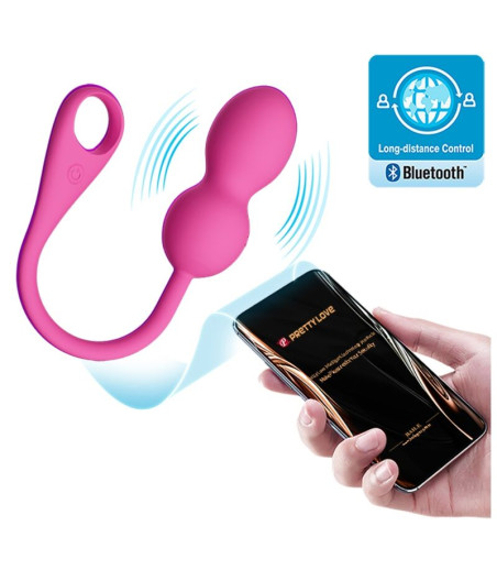 PRETTY LOVE - ELVIRA PINK RECHARGEABLE VIBRATING BALLS