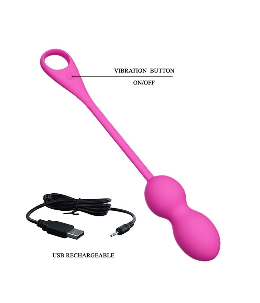 PRETTY LOVE - SFERE VIBRANTI RICARICABILI ELVIRA ROSA