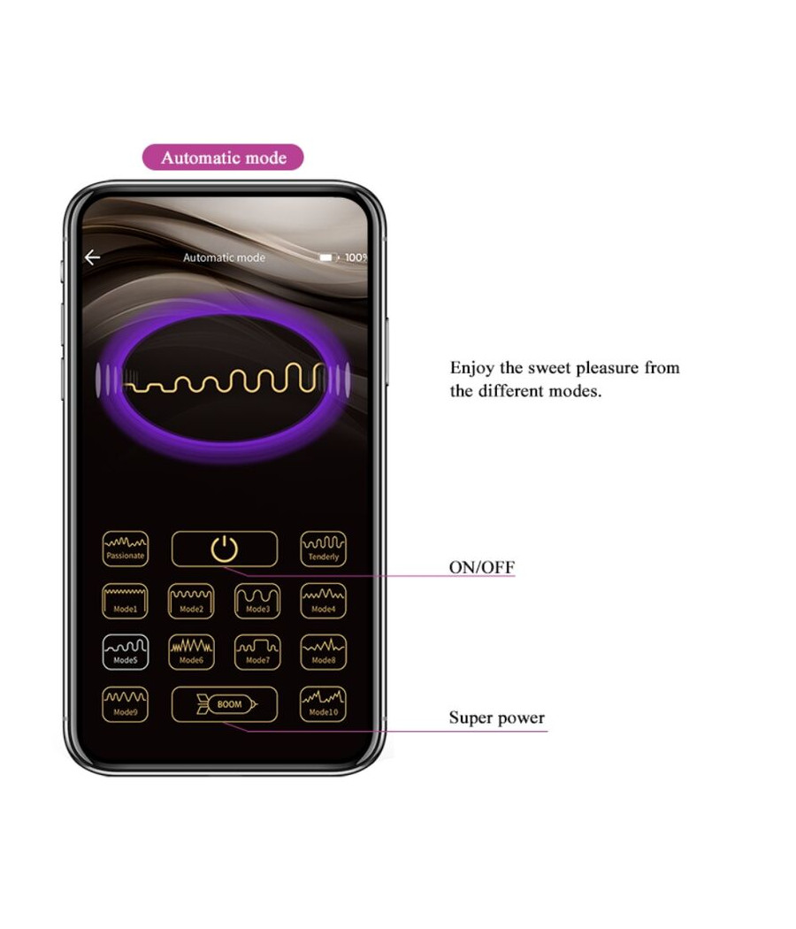 PRETTY LOVE - BOLAS VIBRADORAS RECARREGVEIS ELVIRA ROSA