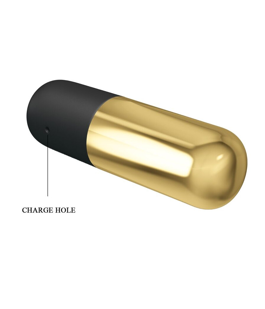 PRETTY LOVE - BALA VIBRADOR RECARGABLE DORADO