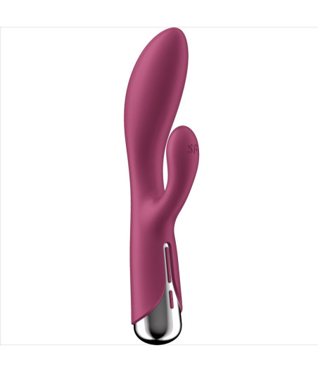 SATISFYER - SPINNING RABBIT 1 CLITORIDE E STIMOLAZIONE DEL PUNTO G ROSSO