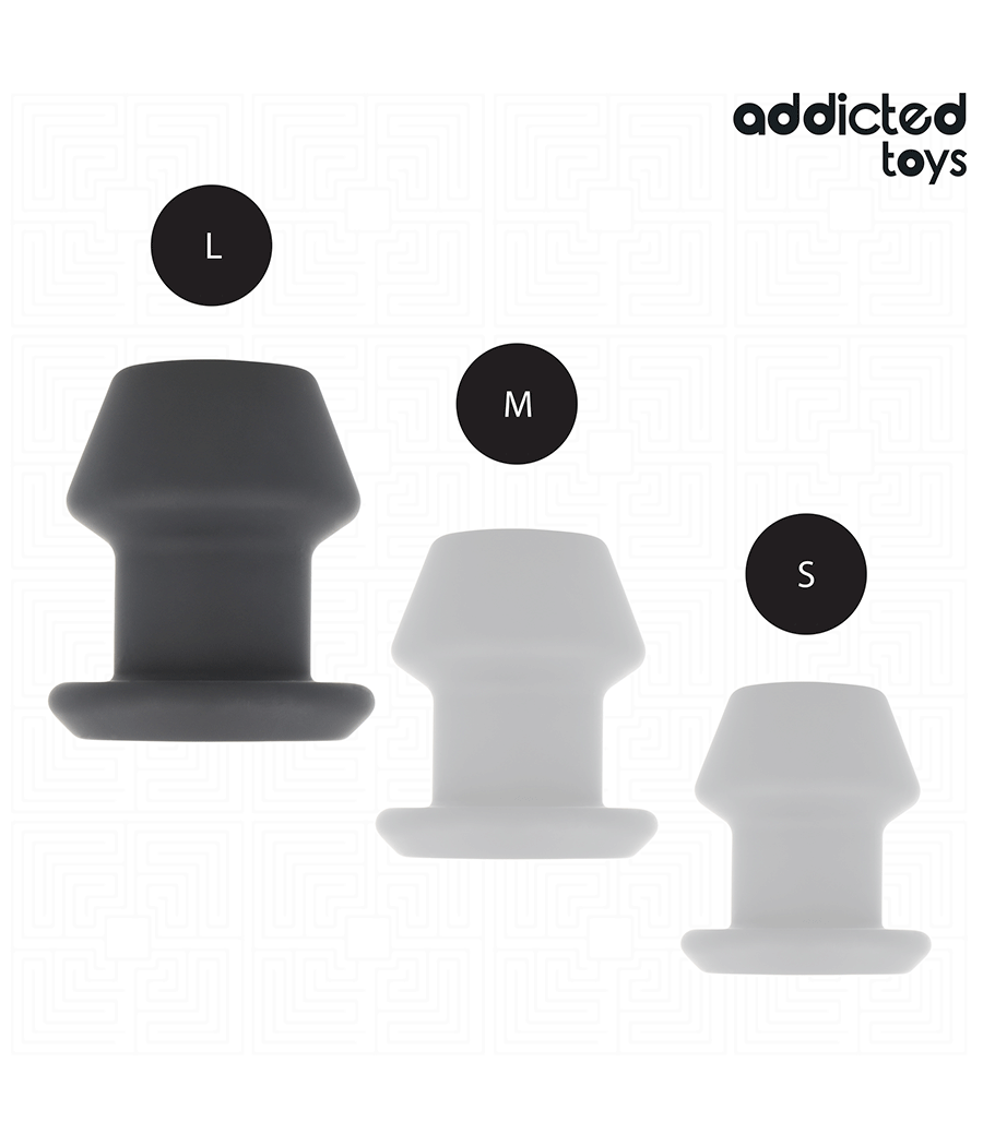 ADDICTED TOYS - EXTREM HOHL ANAL PLUG GRÖSSE L 10,4 CM