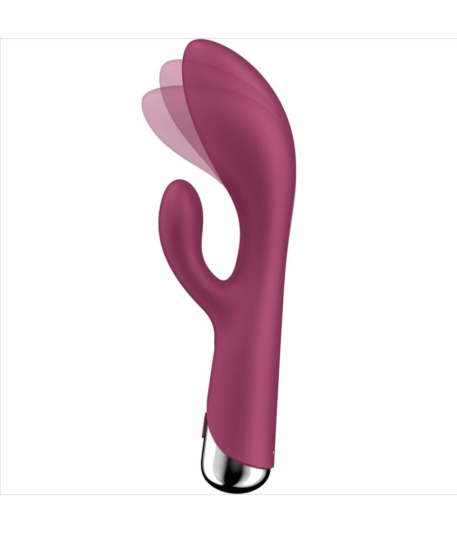 SATISFYER - SPINNING RABBIT 1 CLITORIDE E STIMOLAZIONE DEL PUNTO G ROSSO