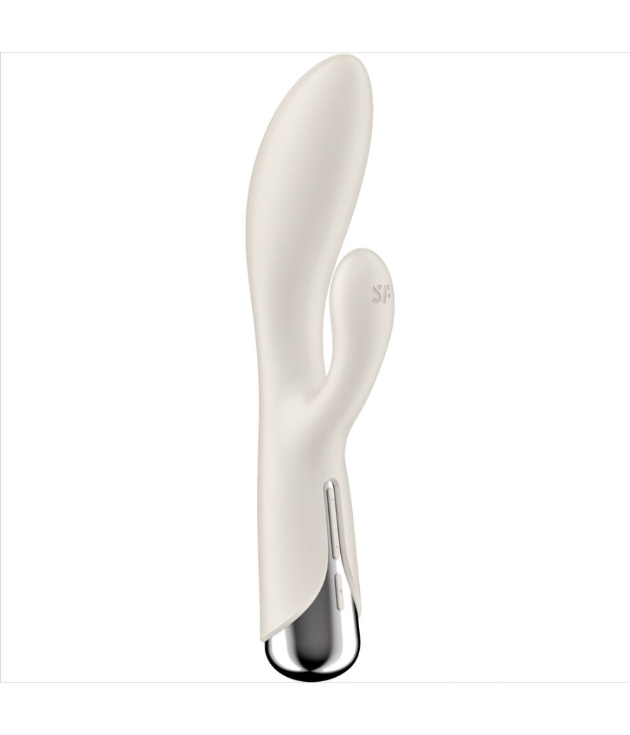 SATISFYER - SPINNING RABBIT 1 ESTIMULACION CLITORIS Y PUNTO G BEIGE
