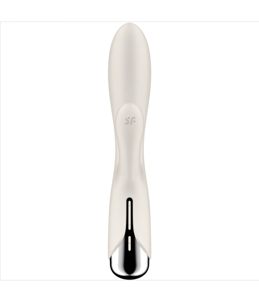 SATISFYER - SPINNING RABBIT 1 CLITORIS ET STIMULATION DU POINT G BEIGE