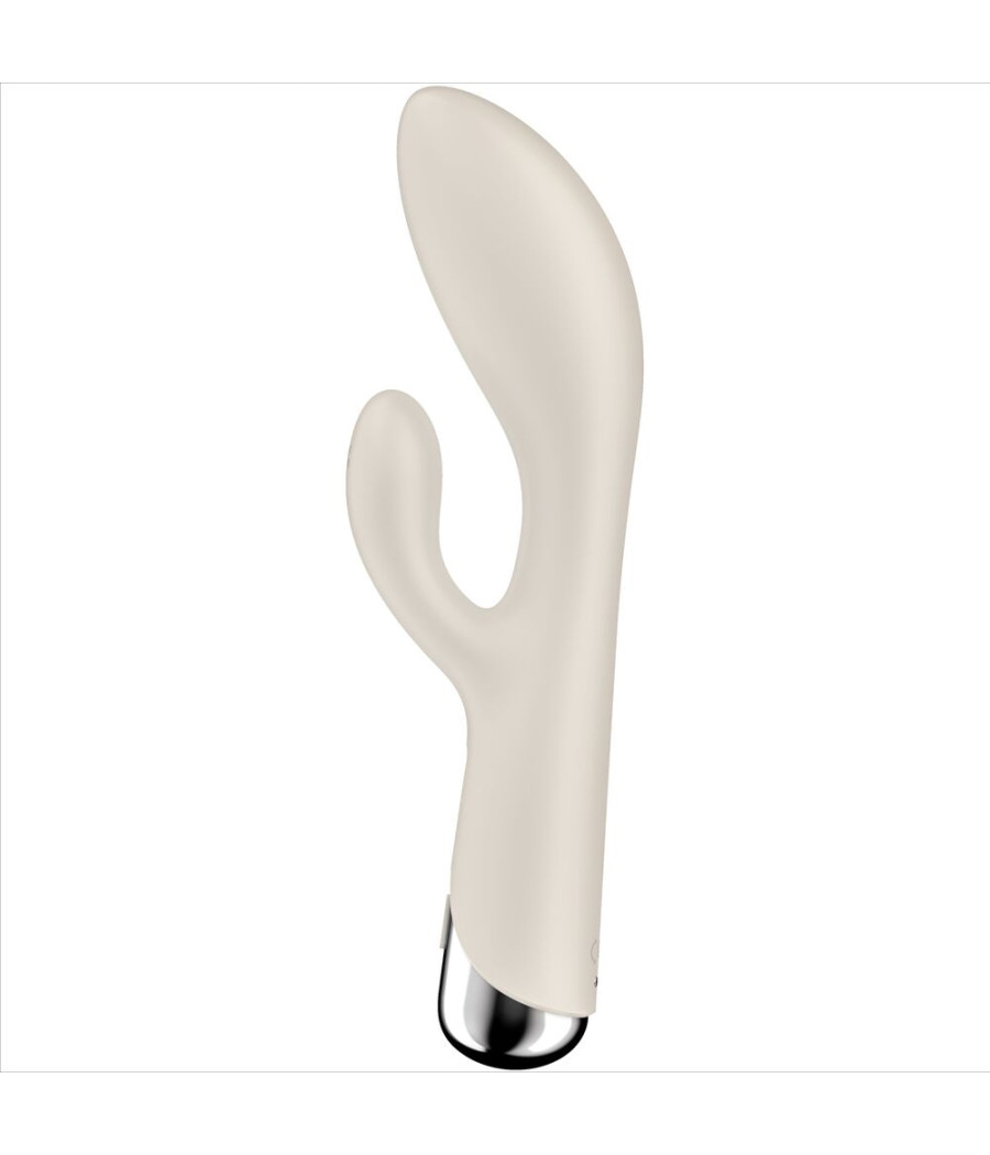 SATISFYER - SPINNING RABBIT 1 STIMOLAZIONE CLITORIDE E PUNTO G BEIGE