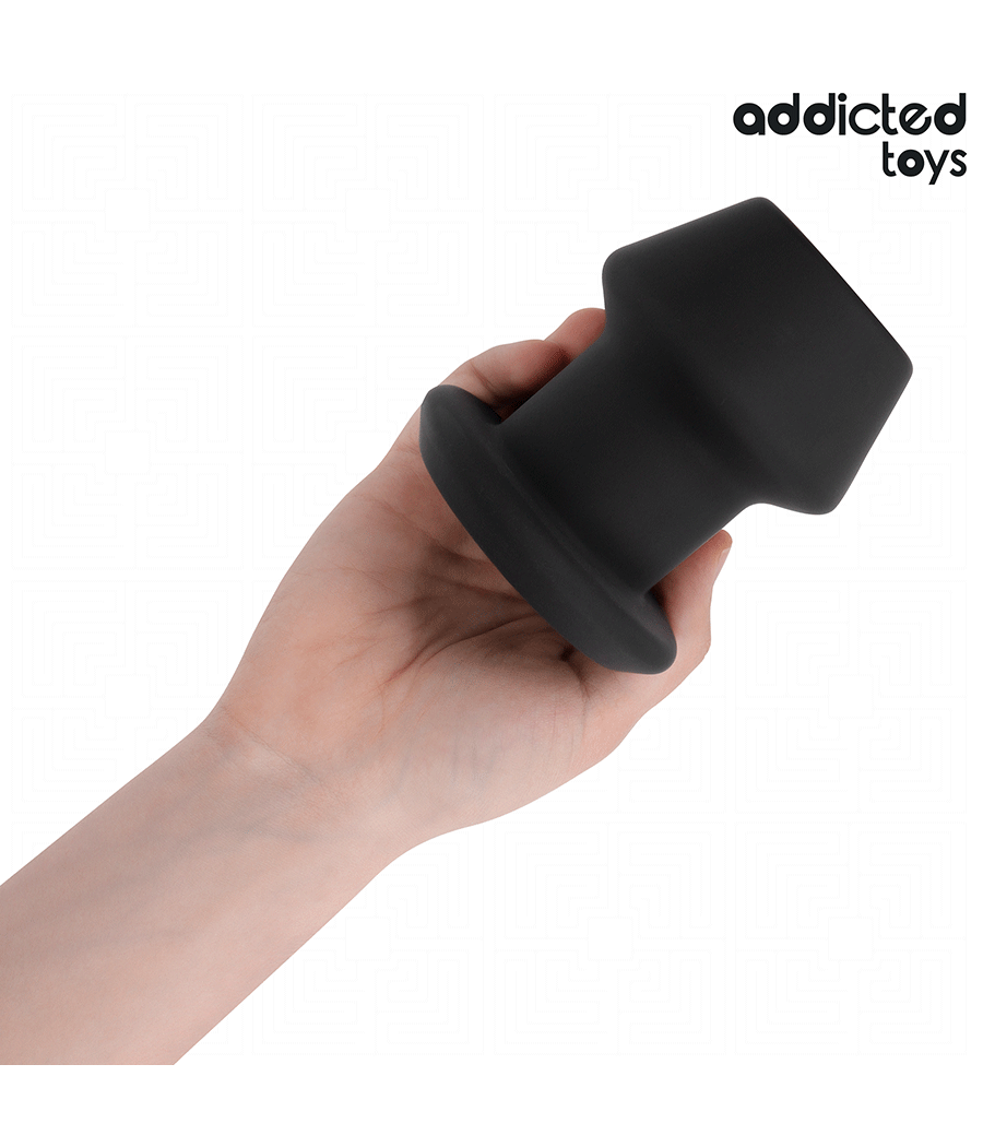 ADDICTED TOYS - EXTREME HOLLOW ANAL PLUG SILICONE SIZE L 10.4 CM