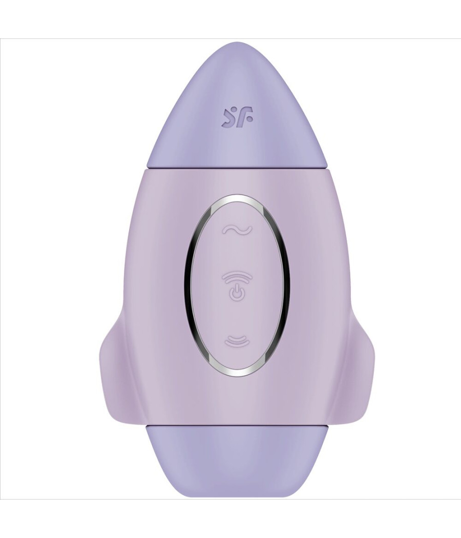 SATISFYER - MISSION CONTROL LILAC SMALL DOUBLE IMPULSE VIBRATOR