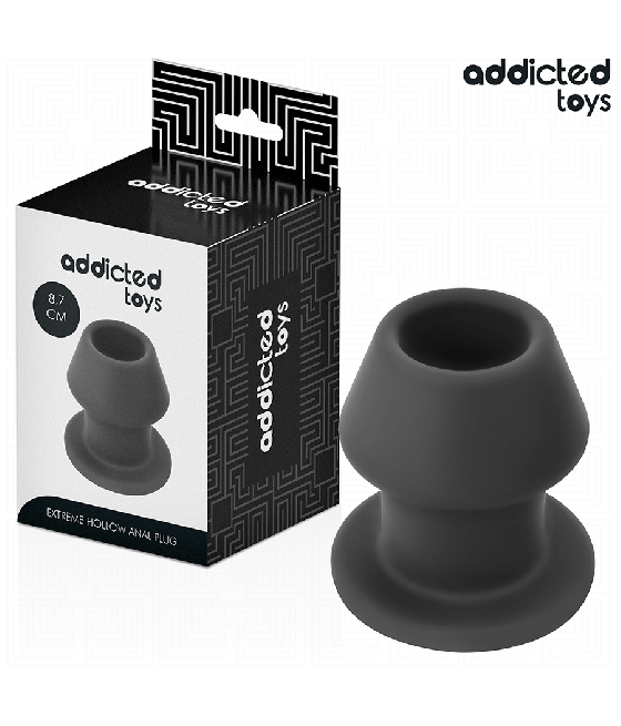 ADDICTED TOYS - EXTREM HOHL ANAL PLUG GRÖSSE M 8,7 CM