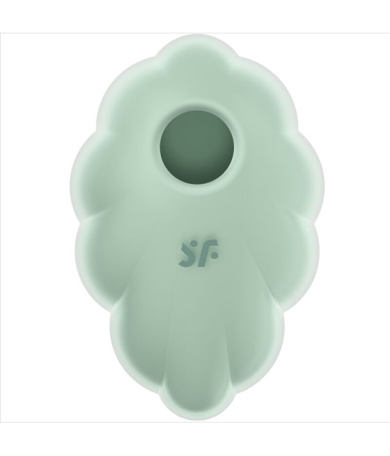 SATISFYER - CLOUD DANCER GREEN AIR PULSE VIBRATOR