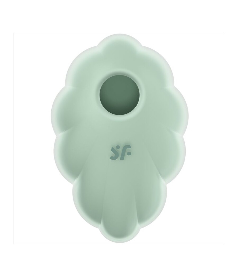 SATISFYER - CLOUD DANCER GREEN AIR PULSE VIBRATOR