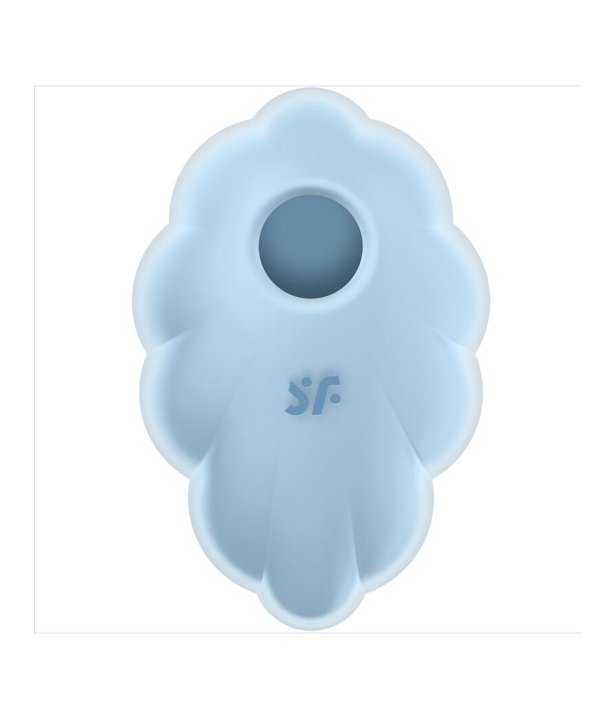 SATISFYER - VIBRADOR DE PULSO DE AR AZUL CLOUD DANCER