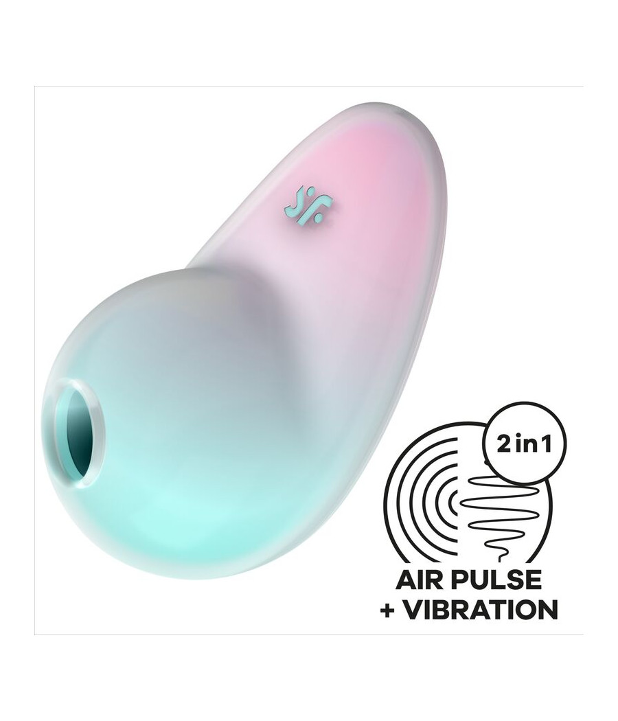 SATISFYER - PIXIE DUST BLUE AIR PLUSE STIMULATOR
