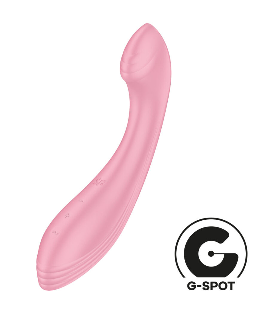 SATISFYER - G-FORCE ESTIMULADOR VIBRADOR PUNTO G ROSA