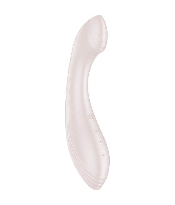 SATISFYER - G-FORCE VIBRATOR STIMULATOR G-SPOT BEIGE