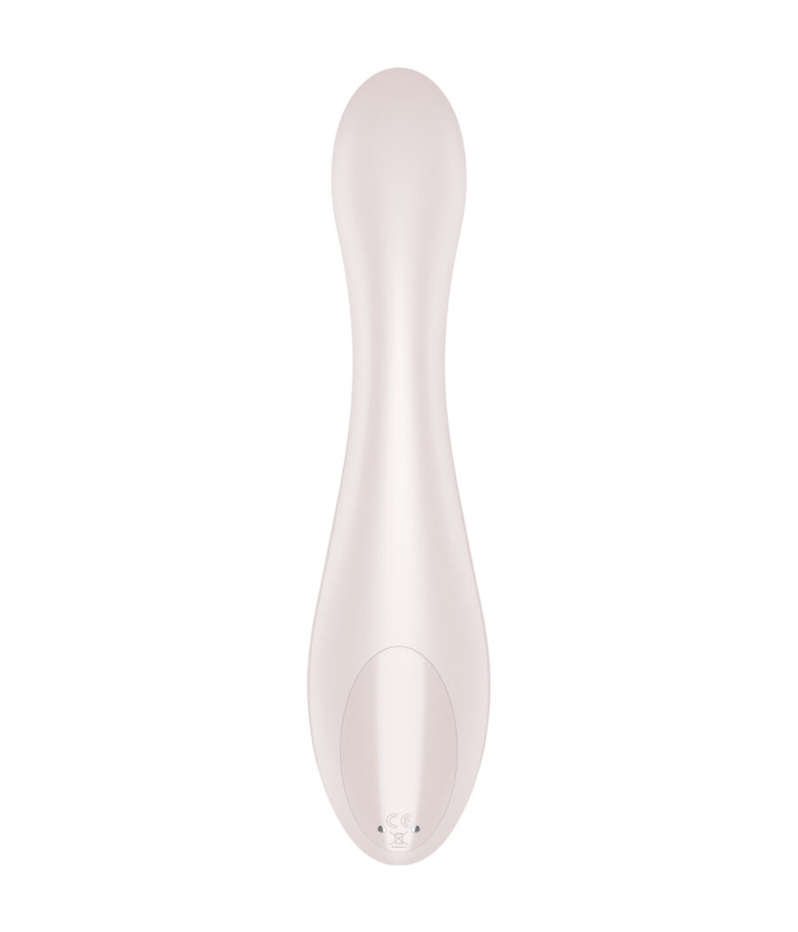 SATISFYER - STIMULATEUR VIBRATEUR G-FORCE G-SPOT BEIGE