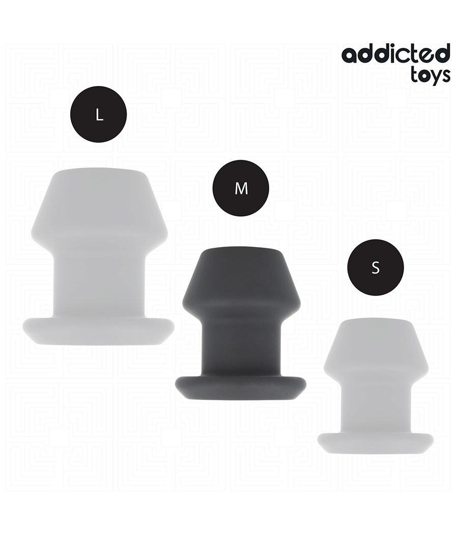 ADDICTED TOYS - PLUG ANAL EXTREMO OCO TAMANHO M 8,7 CM