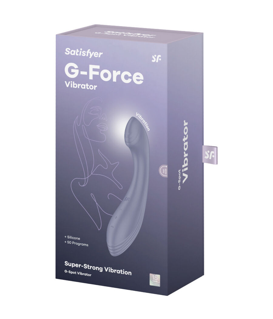 SATISFYER - G-FORCE VIBRATOR G-SPOT STIMULATOR VIOLET