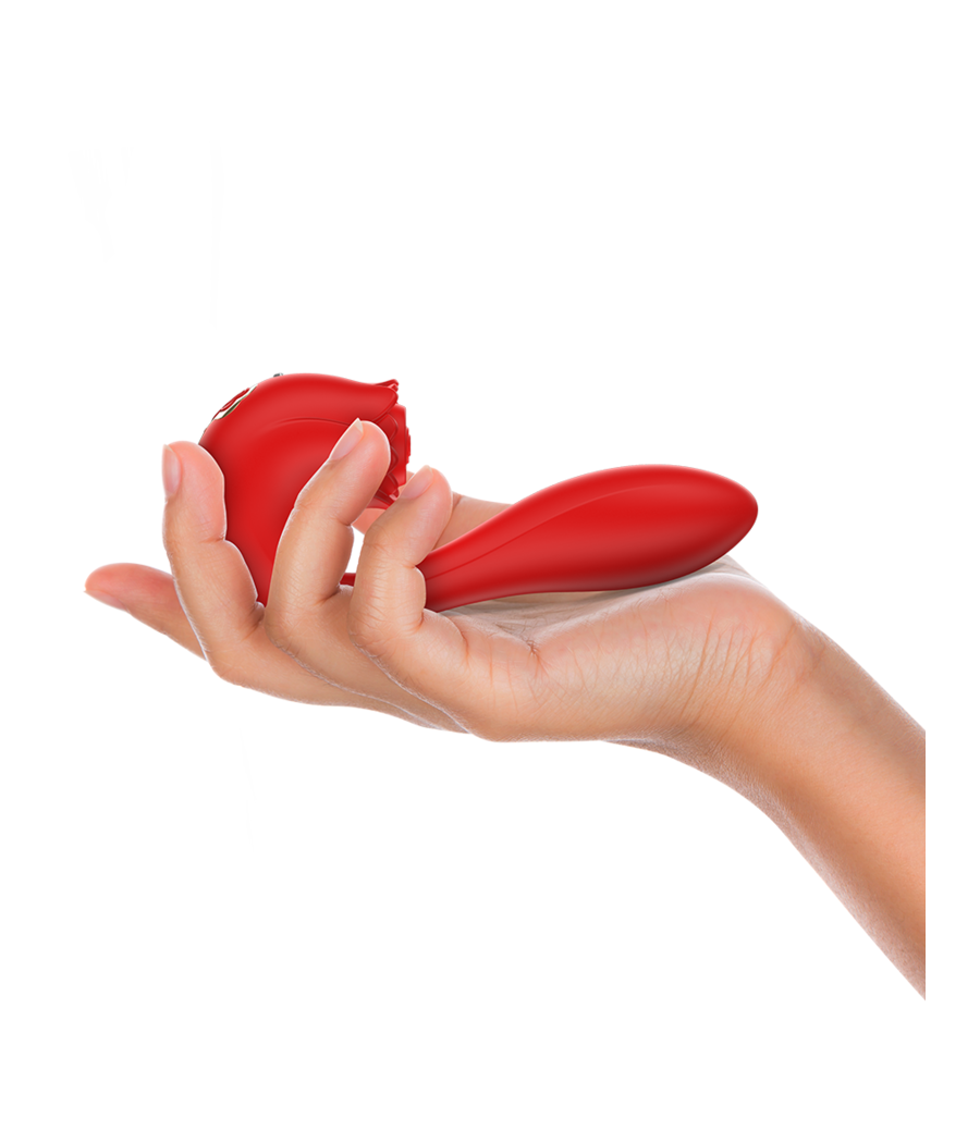 MIA - SELENA ESTIMULADOR VIBRANTE + TAPPING VERMELHO