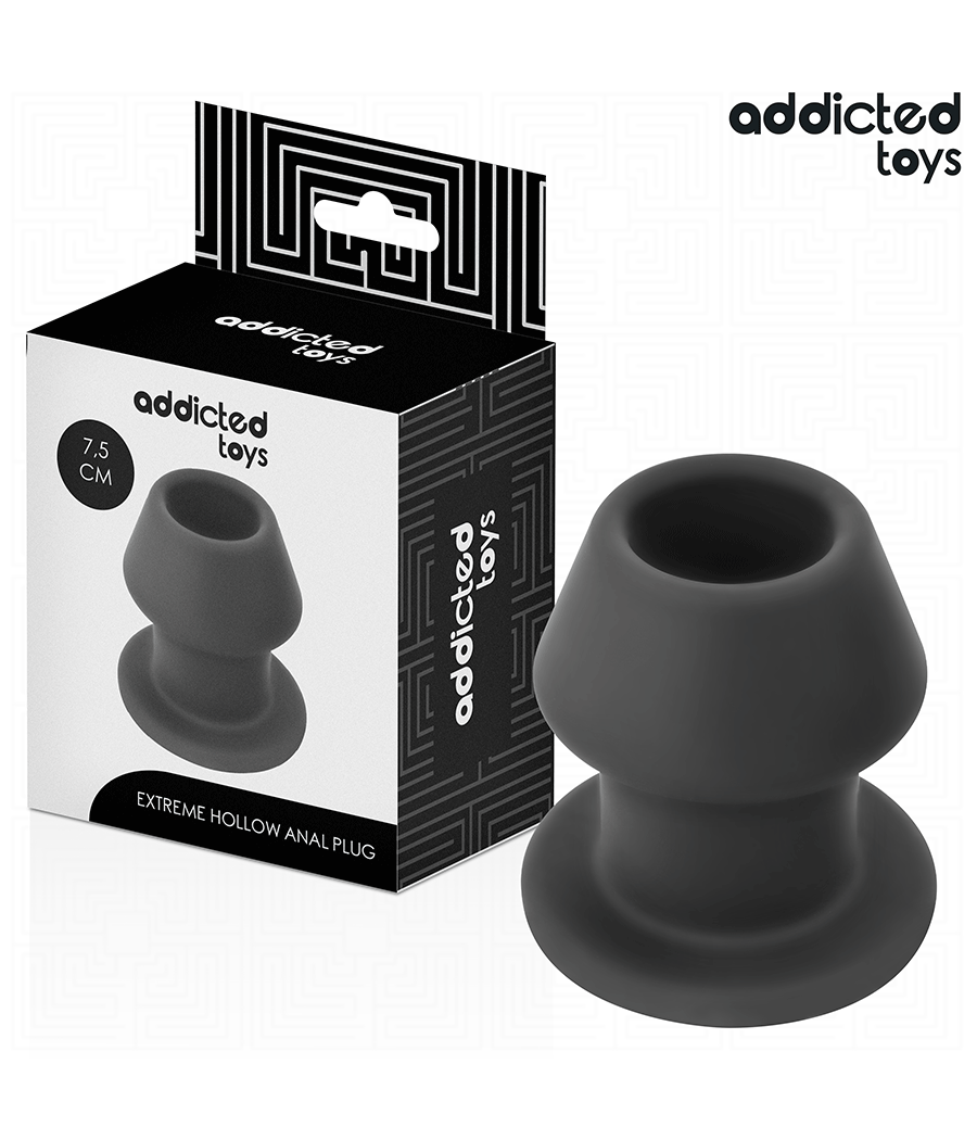ADDICTED TOYS - EXTREME HOLLOW ANAL PLUG TAGLIA S 7,5 CM